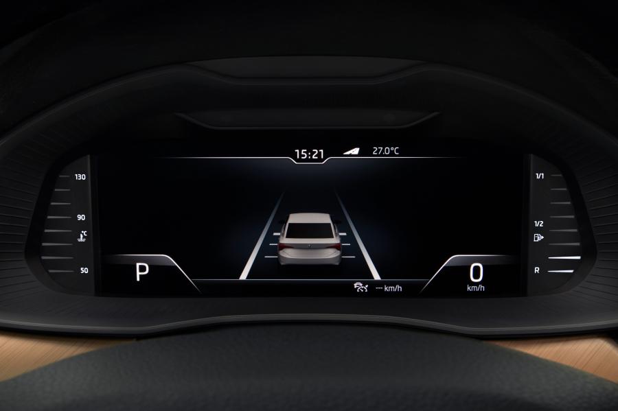 Панель приборов Skoda Scala 2019 года  (WW) (фото 37 из 78)